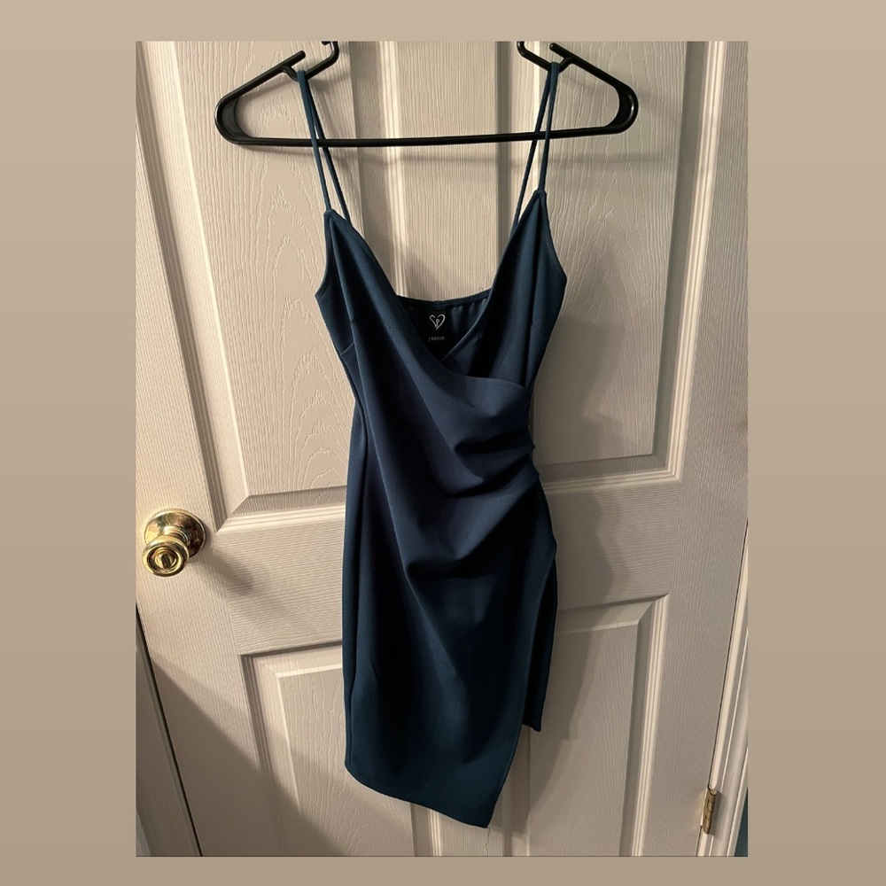 Dark teal dress, size: xs - Picture 1 of 3